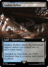 Vale Afundado / Sunken Hollow - Magic: The Gathering - MoxLand